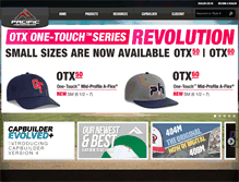 Tablet Screenshot of pacificheadwear.com